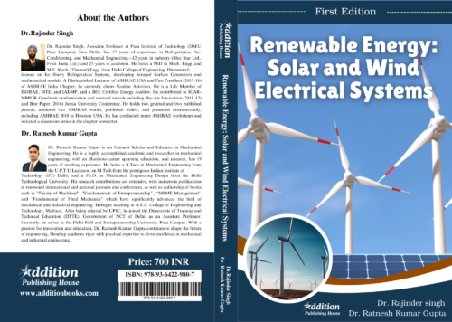 Addition publishing house_Renewable Energy Solar and Wind Electrical Systems