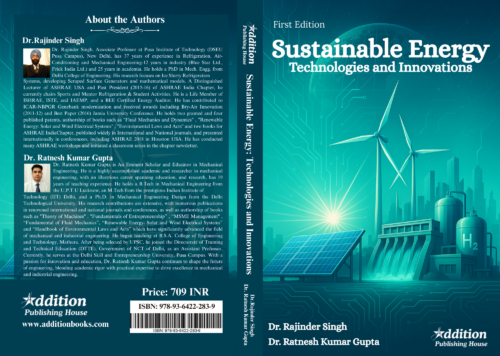 Additionpublishinghouse-Sustainable Energy Technologies and Innovations
