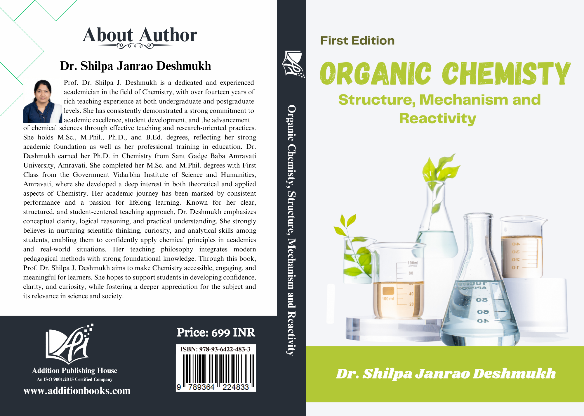 Organic chemisty, structure, mechanism and reactivity Addition publishing house-Organic chemisty, structure, mechanism and reactivity