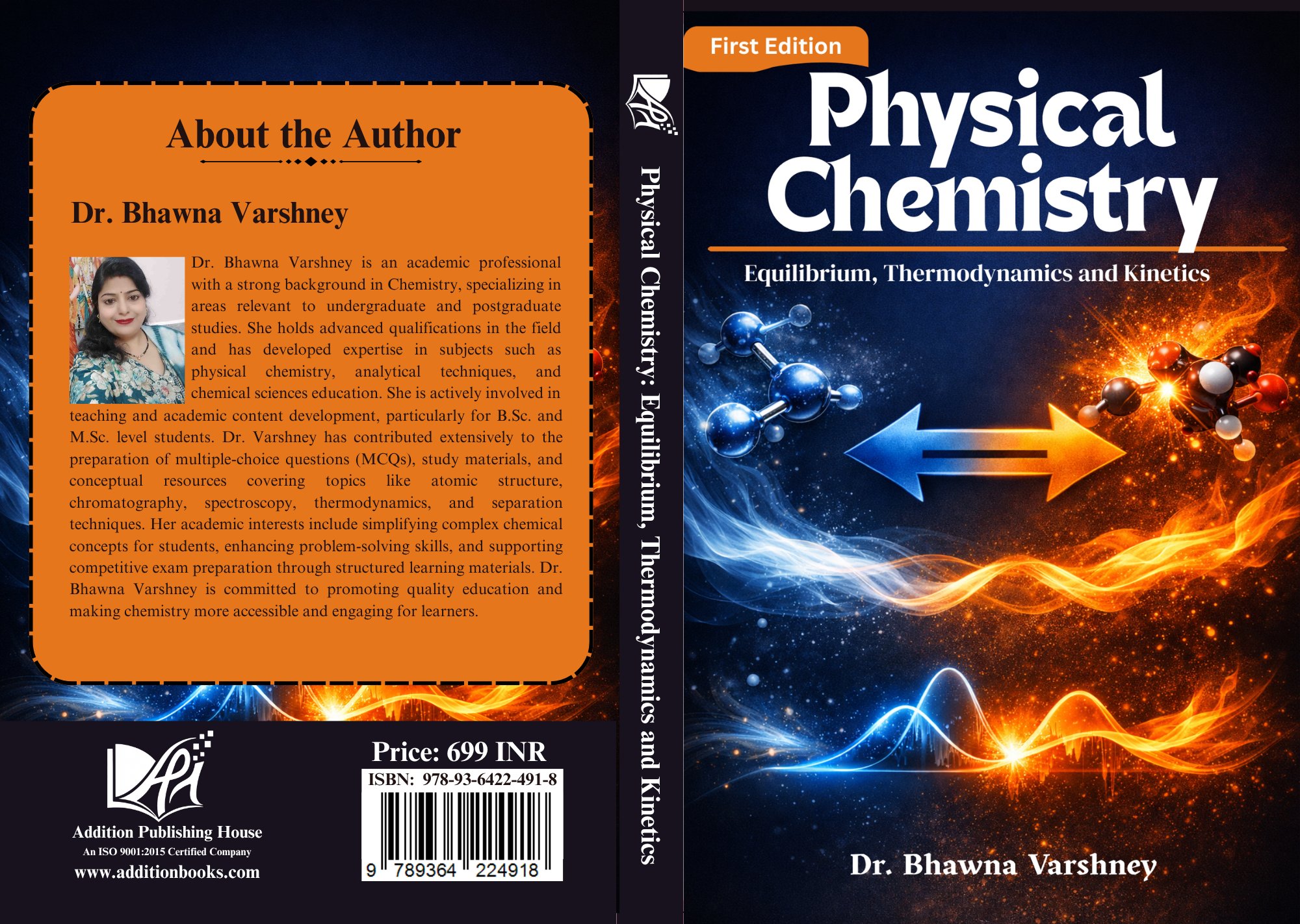 Physical Chemistry Equilibrium, Thermodynamics and Kinetics Physical Chemistry Equilibrium, Thermodynamics and Kinetics