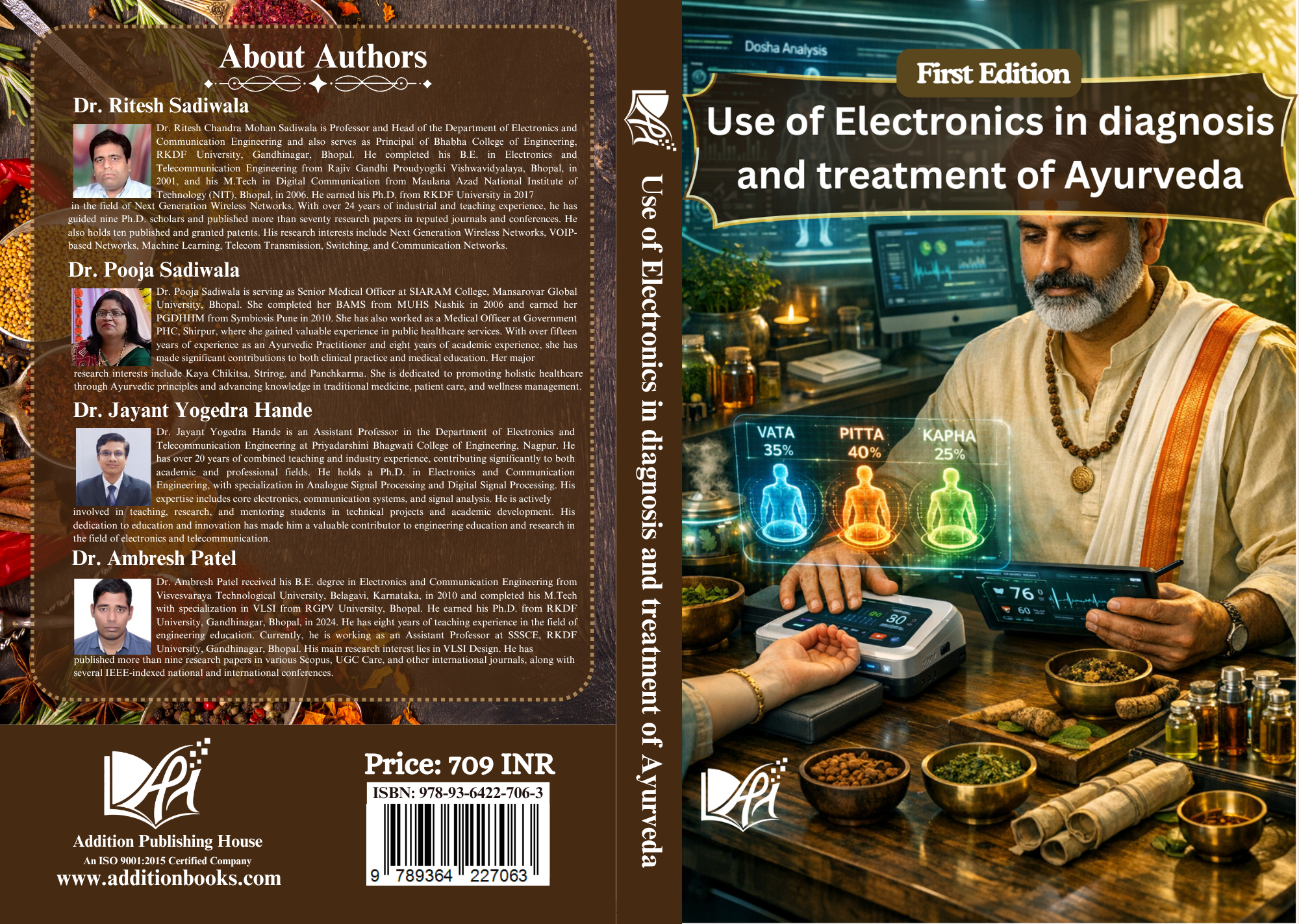 Use of Electronics in diagnosis and treatment of Ayurveda Addition publishing house-Use of Electronics in diagnosis and treatment of Ayurveda