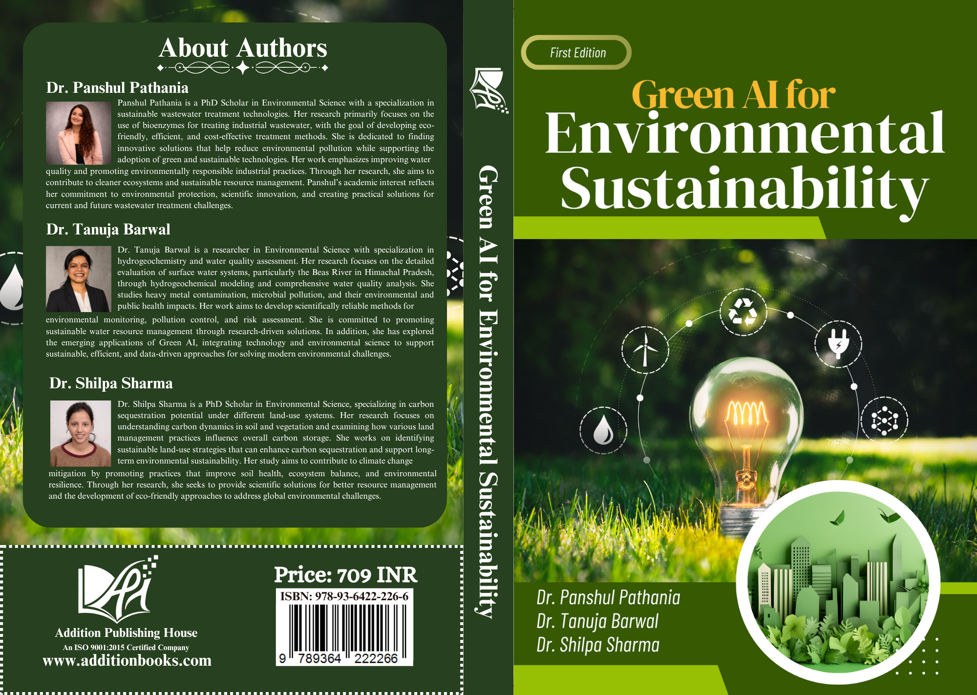Green AI for Environmental Sustainability Addition publishing house-Green AI for Environmental Sustainability
