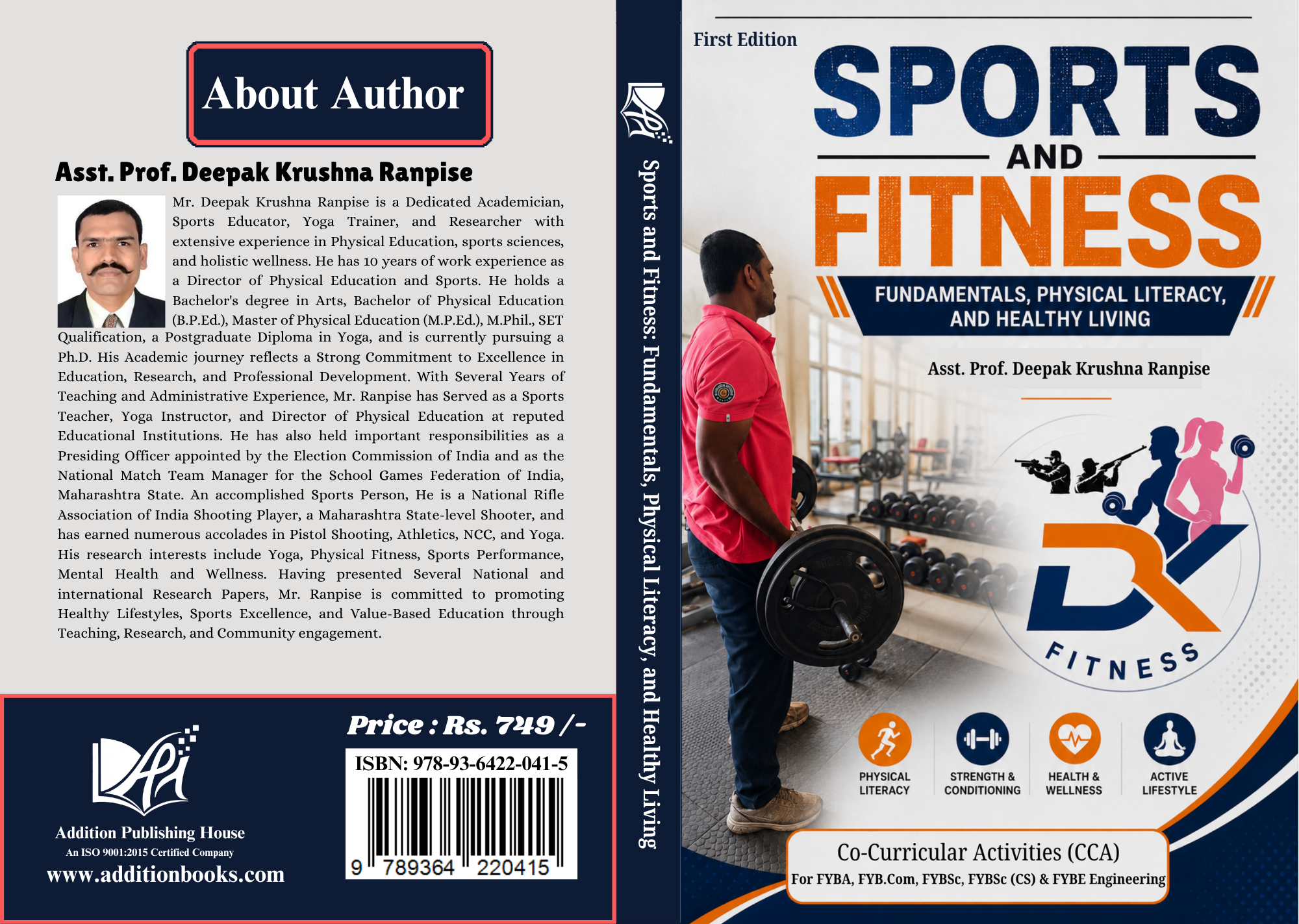 Sports and Fitness Fundamentals, Physical Literacy, and Healthy Living Addition publishing house-Sports and Fitness Fundamentals, Physical Literacy, and Healthy Living